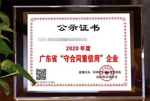 守合同重信用證書有效期多久，怎么申請？